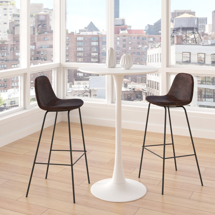 Kody Vegan Leather Bar & Counter Stool & Reviews AllModern